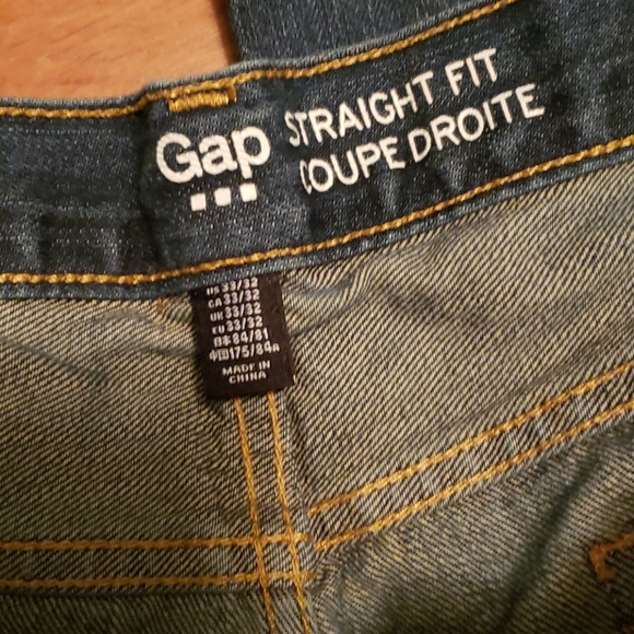 Gap Straight Fit Coupe Droite Jeans - Picture 6 of 7